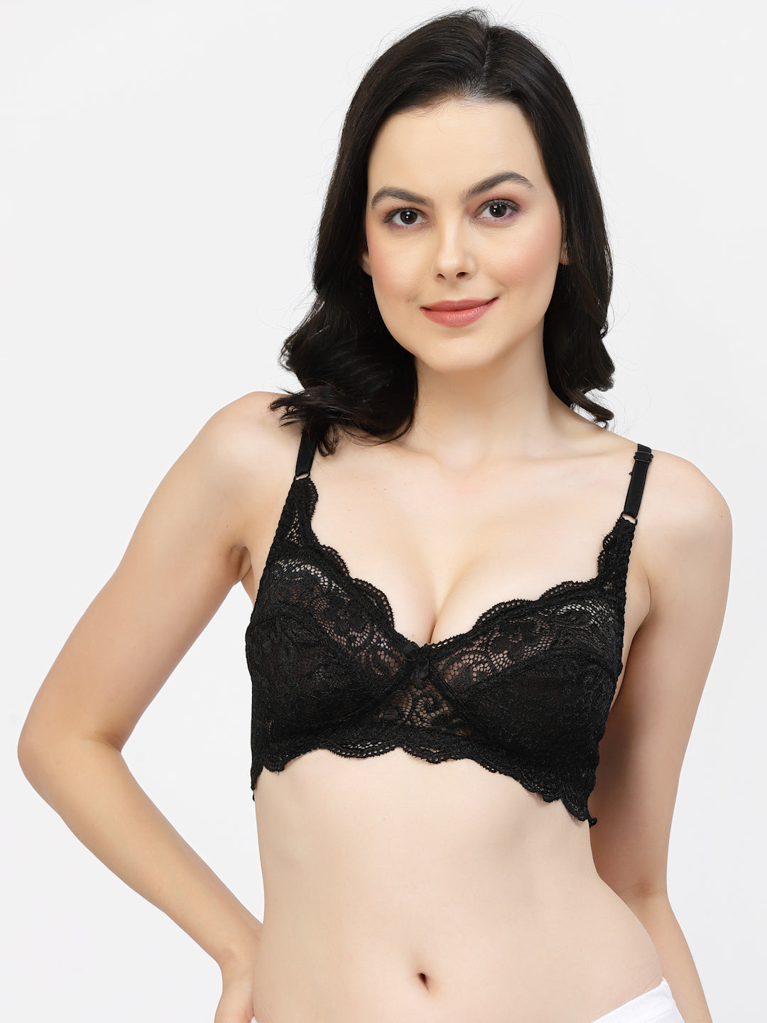 Cristina Lace Bralette | Non-Wired | Non-Padded | Medium Coverage