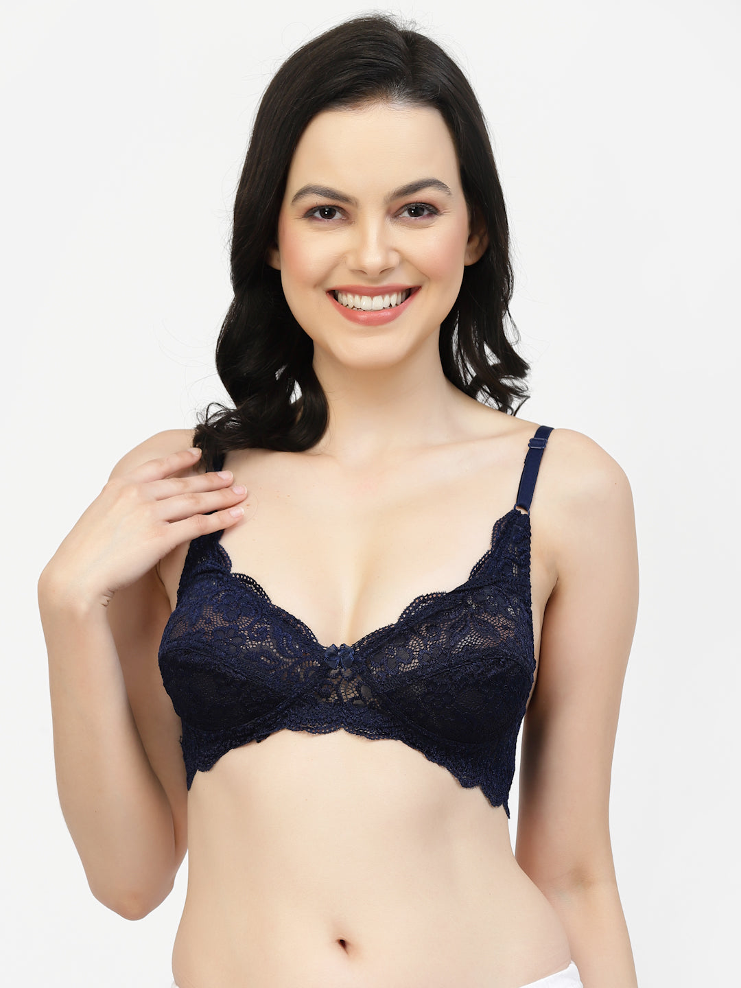 Cristina Lace Bralette | Non-Wired | Non-Padded | Medium Coverage