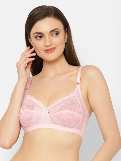 Mary Lace Full-Coverage Bra | Non-Wired | Non-Padded | Full-Coverage