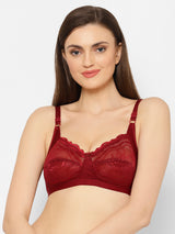 Mary Lace Full-Coverage Bra | Non-Wired | Non-Padded | Full-Coverage