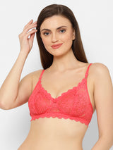 Lucy Lace Full-Coverage Bra | Non-Wired | Non-Padded | Full-Coverage