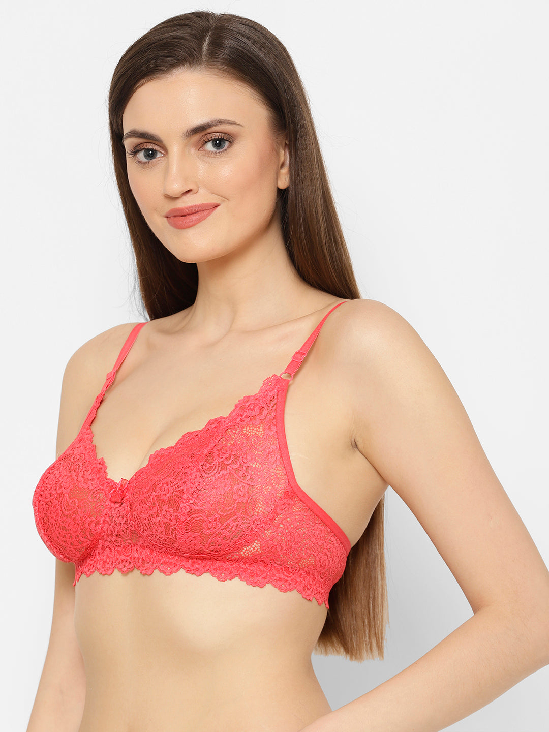 Lucy Lace Full-Coverage Bra | Non-Wired | Non-Padded | Full-Coverage