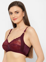 Mary Lace Full-Coverage Bra | Non-Wired | Non-Padded | Full-Coverage