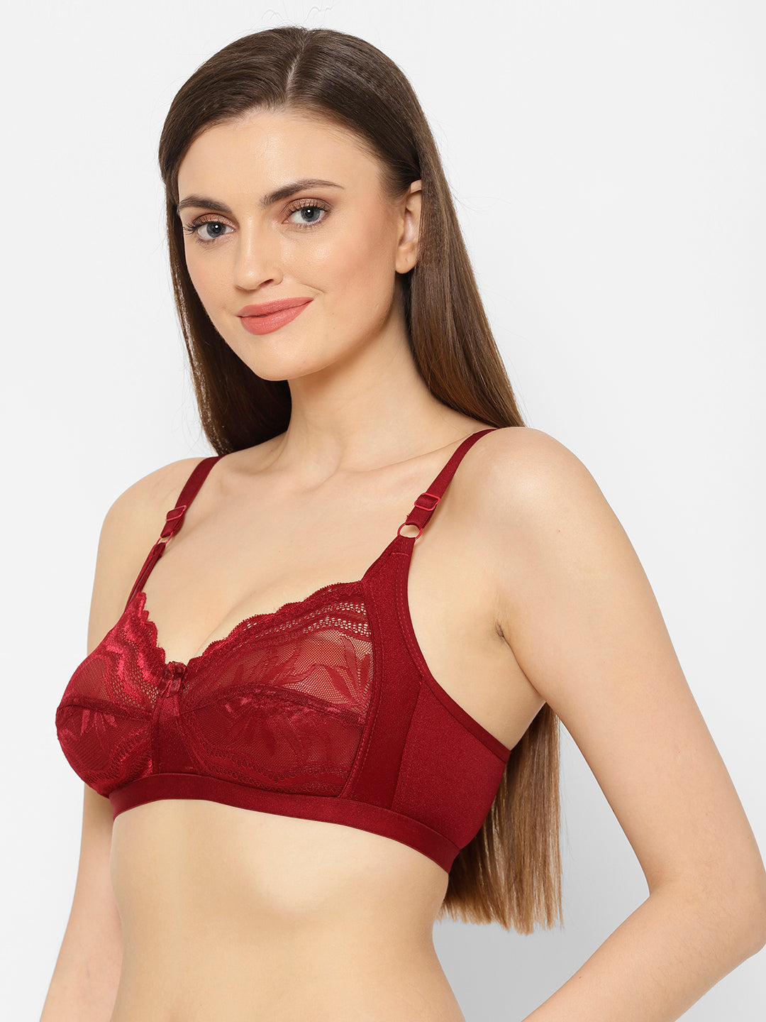 Mary Lace Full-Coverage Bra | Non-Wired | Non-Padded | Full-Coverage