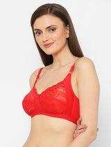 Mary Lace Full-Coverage Bra | Non-Wired | Non-Padded | Full-Coverage