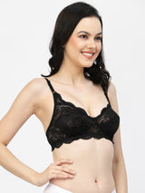 Cristina Lace Bralette | Non-Wired | Non-Padded | Medium Coverage