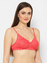 Lucy Lace Full-Coverage Bra | Non-Wired | Non-Padded | Full-Coverage