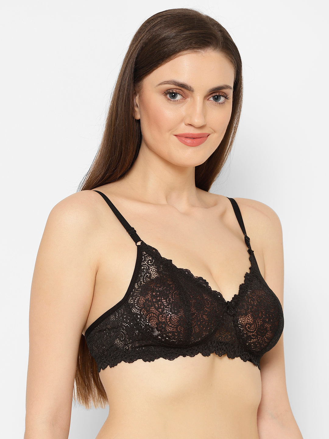 Lucy Lace Full-Coverage Bra | Non-Wired | Non-Padded | Full-Coverage