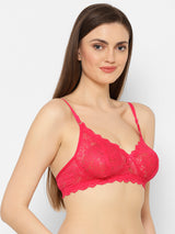 Lucy Lace Full-Coverage Bra | Non-Wired | Non-Padded | Full-Coverage