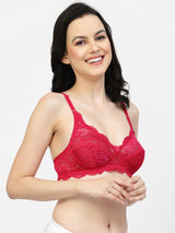 Cristina Lace Bralette | Non-Wired | Non-Padded | Medium Coverage