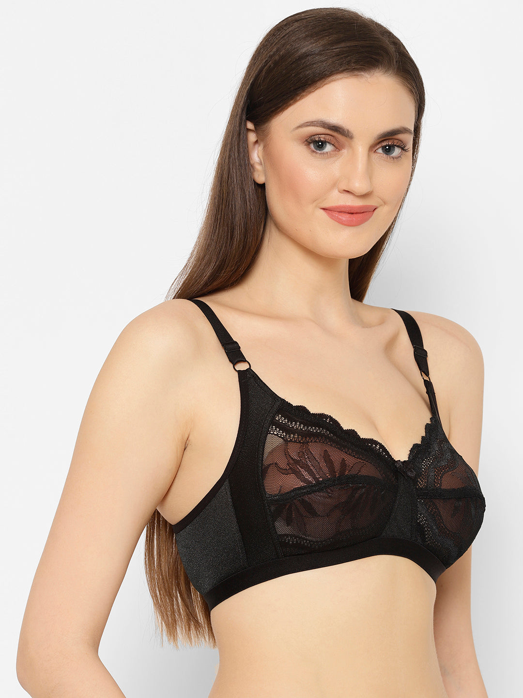 Mary Lace Full-Coverage Bra | Non-Wired | Non-Padded | Full-Coverage