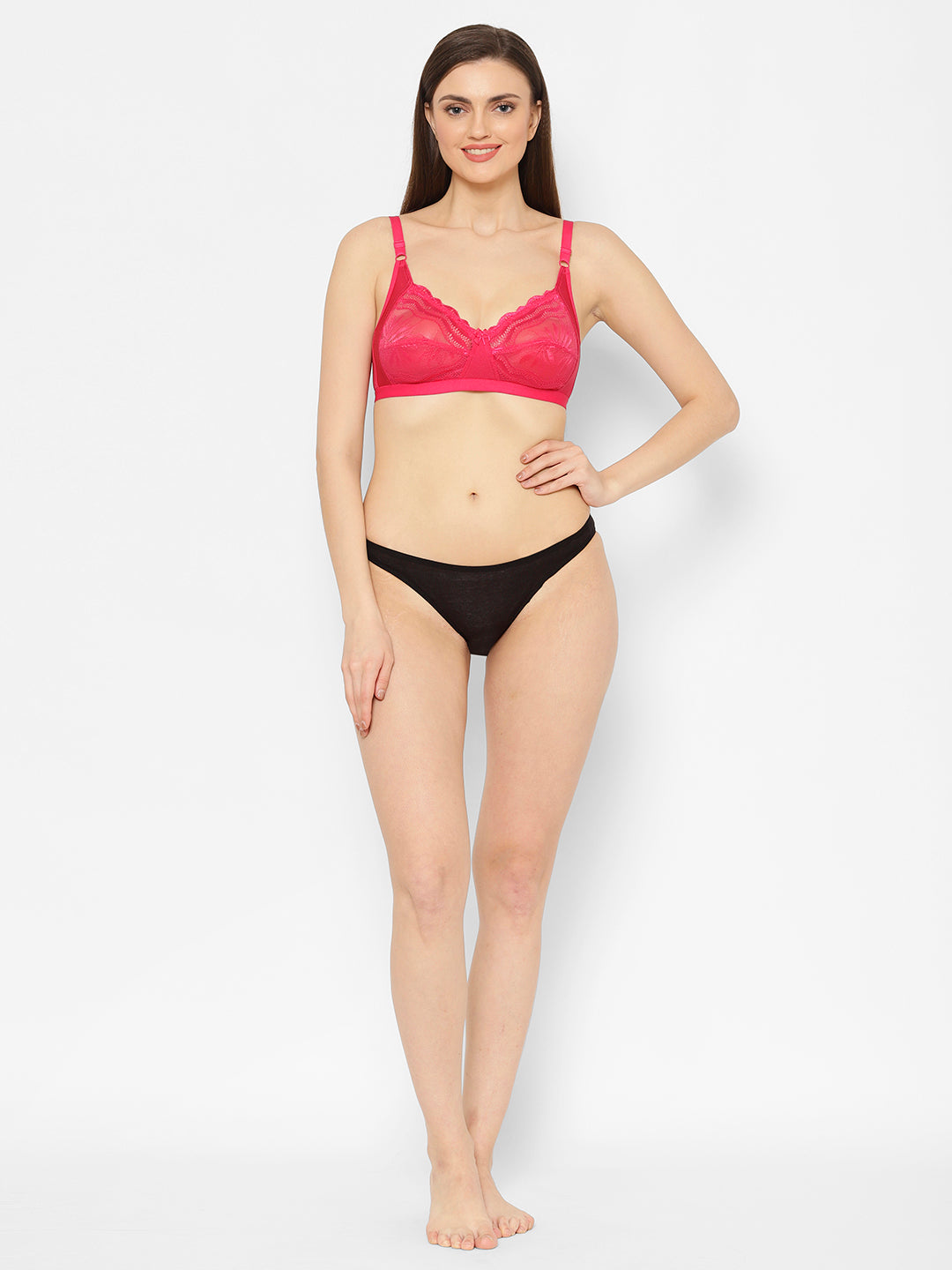 Mary Lace Full-Coverage Bra | Non-Wired | Non-Padded | Full-Coverage