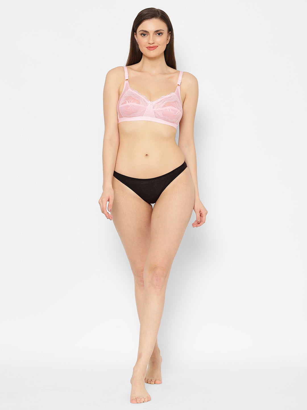 Mary Lace Full-Coverage Bra | Non-Wired | Non-Padded | Full-Coverage