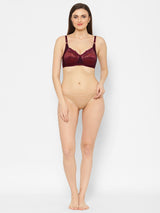 Mary Lace Full-Coverage Bra | Non-Wired | Non-Padded | Full-Coverage