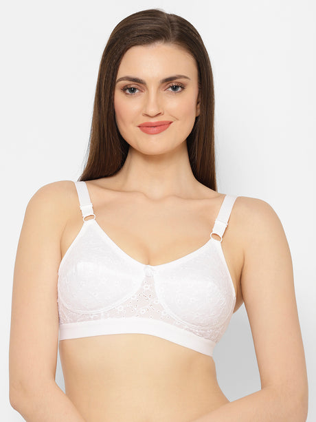 Comfort Everyday  Cotton Full-Coverage Bra | Non-Wired | Non-Padded