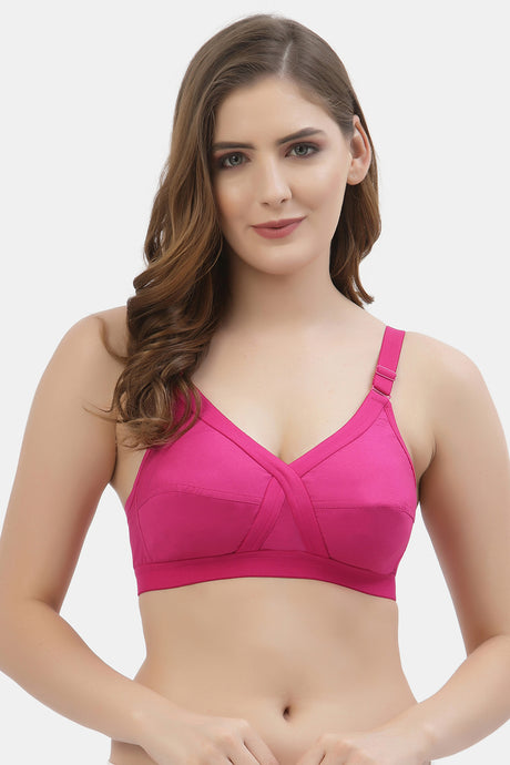 Crossfit Performance Full-Coverage Cotton Bra | Non-Wired | Non-Padded