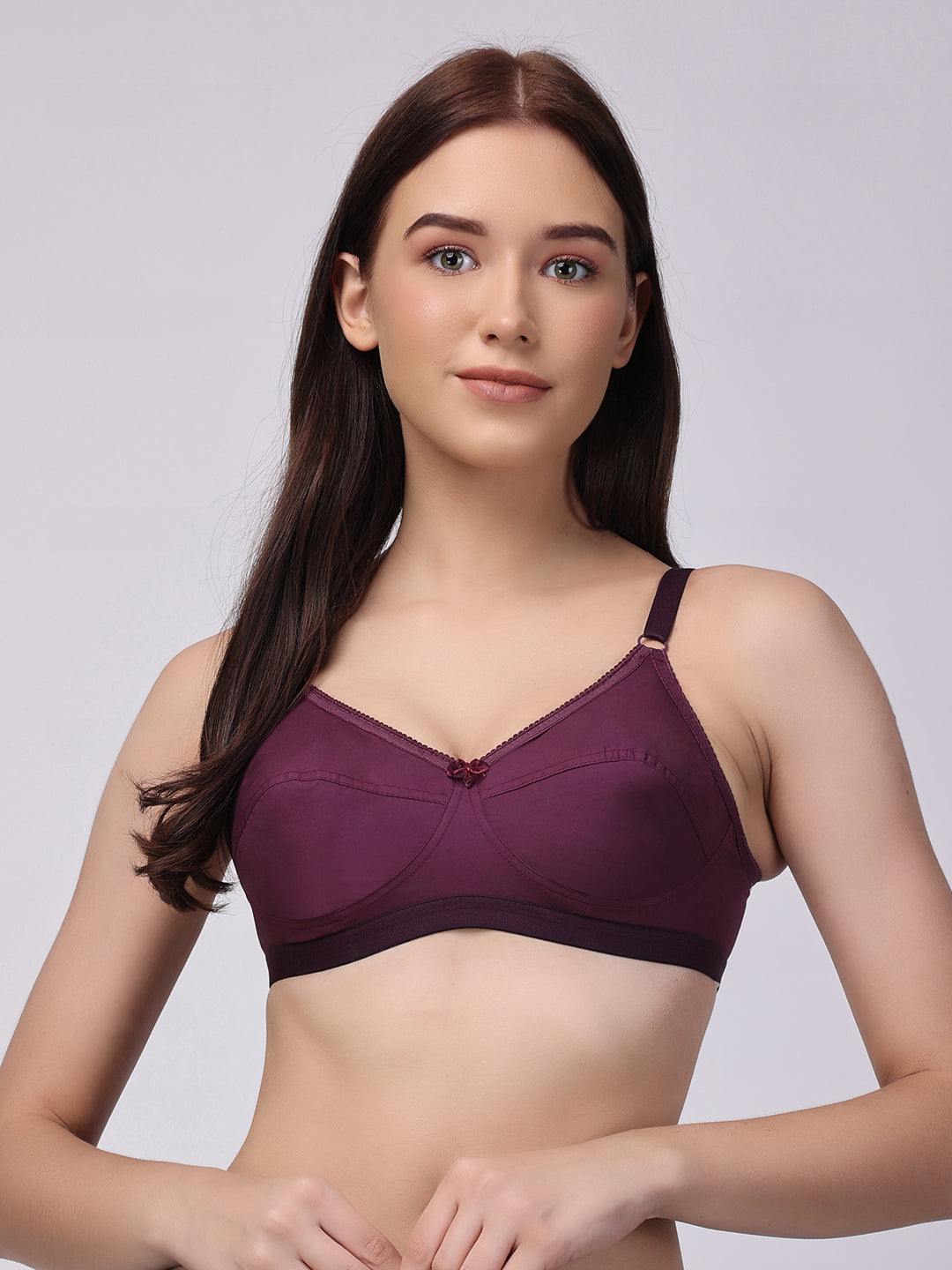 Nari Floret Cotton Bra | Non-Wired | Non Padded | Full Coverage