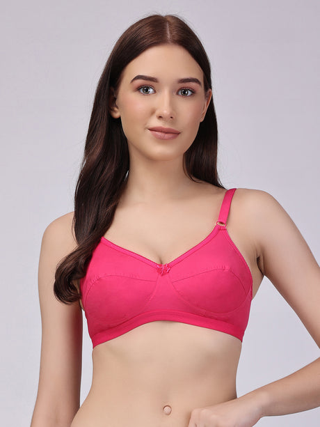 Nari Premium Cotton Full-Coverage Bra | Non-Wired | Non-Padded | Full-Coverage