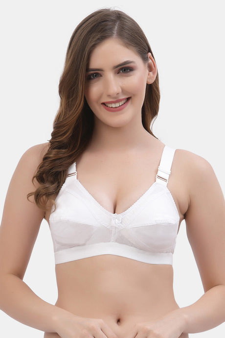 Sherry Soft Cotton Bra | Non-Wired | Non Padded | Full Coverage