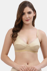 Flora Cotton Full-Coverage Bra | Non-Wired | Non-Padded