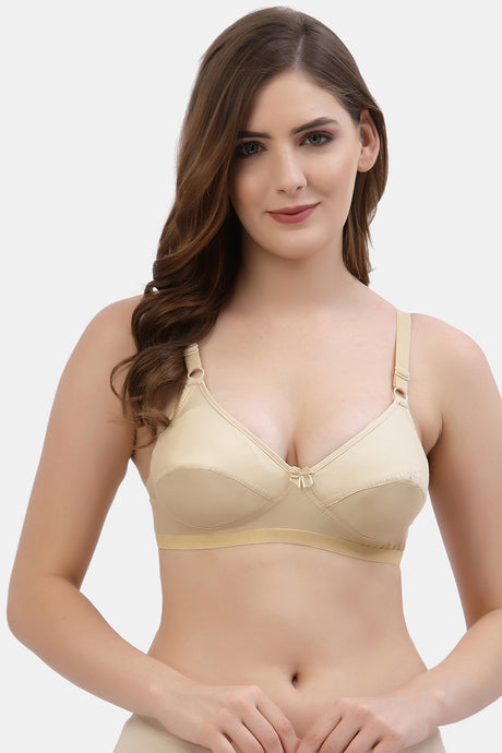 Flora Cotton Full-Coverage Bra | Non-Wired | Non-Padded