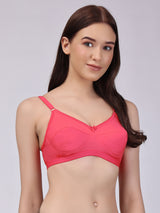 Nari Floret Cotton Bra | Non-Wired | Non Padded | Full Coverage