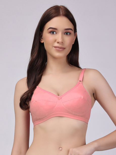 Nari Premium Cotton Full-Coverage Bra | Non-Wired | Non-Padded | Full-Coverage