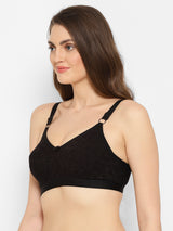 Comfort Cotton Full-Coverage Bra | Non-Wired | Non-Padded