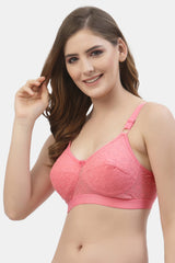 Comfort Cotton Full-Coverage Bra | Non-Wired | Non-Padded