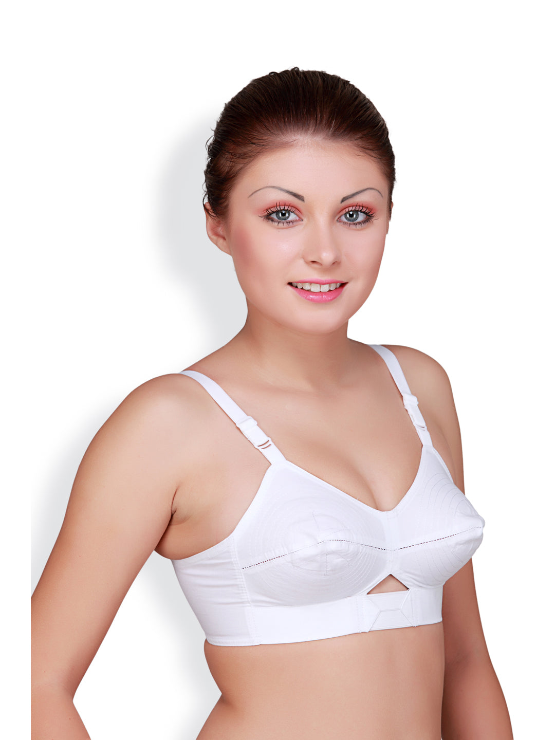 Centra Full-Coverage Cotton Bra | Non-Wired | Non-Padded