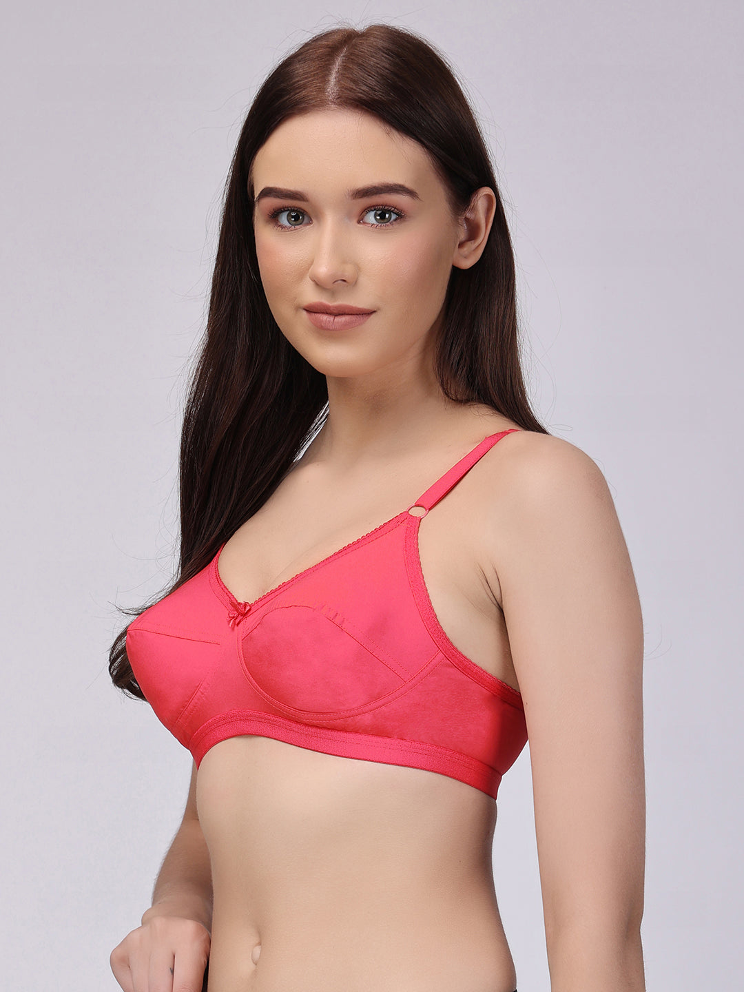 Nari Floret Cotton Bra | Non-Wired | Non Padded | Full Coverage