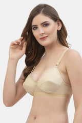 Flora Cotton Full-Coverage Bra | Non-Wired | Non-Padded