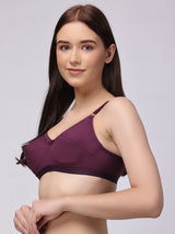 Nari Floret Cotton Bra | Non-Wired | Non Padded | Full Coverage