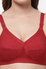 Crossfit Essential Full-Coverage Cotton Bra | Non-Wired | Non-Padded