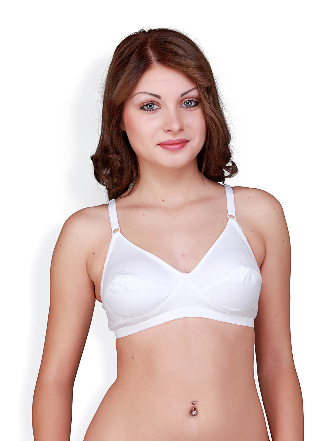 Flora Cotton Full-Coverage Bra | Non-Wired | Non-Padded