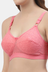 Comfort Cotton Full-Coverage Bra | Non-Wired | Non-Padded