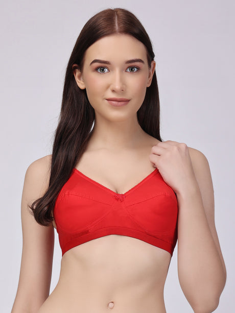 Nari Premium Cotton Full-Coverage Bra | Non-Wired | Non-Padded | Full-Coverage