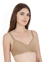 Women's Push-Up Heavily Padded & Medium Coverage T-Shirt Bra T3010