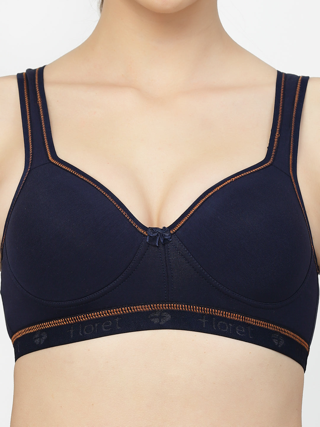 Women's Lightly Padded & Full Coverage Racer Back Sports Bra T3031