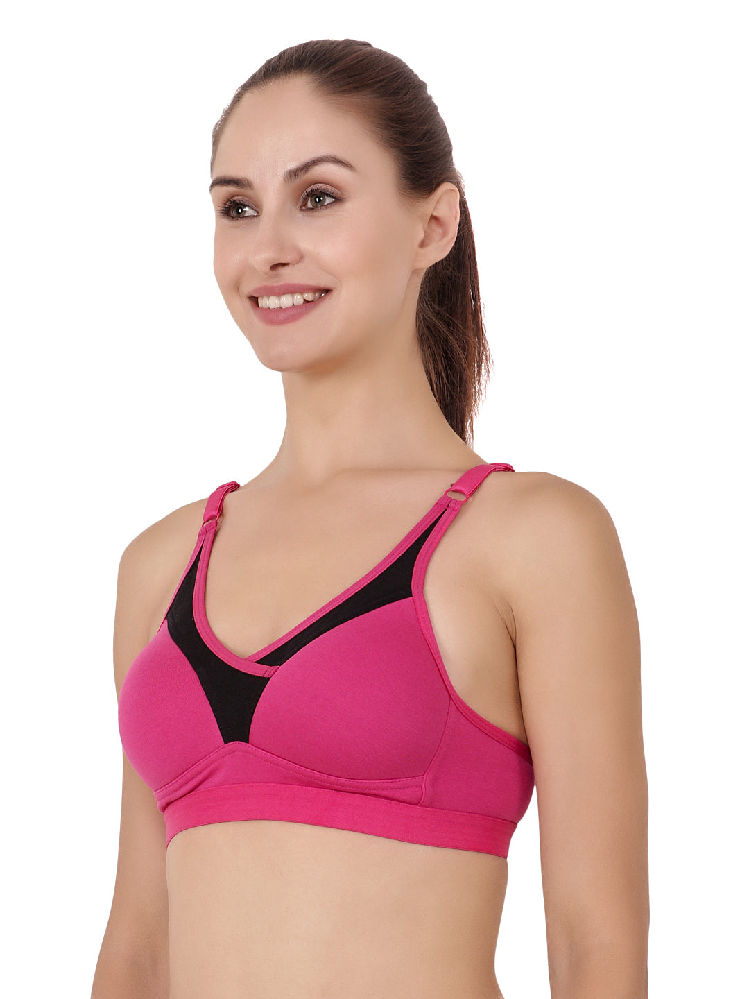 Women's Sports Bra Heavily Padded & Full Coverage T3001