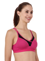 Women's Sports Bra Heavily Padded & Full Coverage T3001