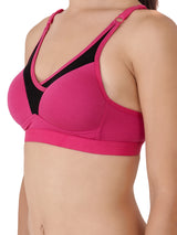 Women's Sports Bra Heavily Padded & Full Coverage T3001