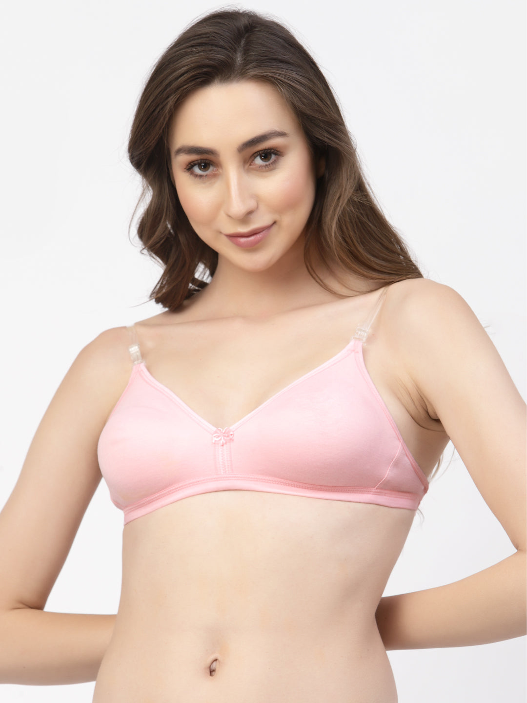 Women's Convertible Straps T-Shirt Bra Non Padded & Non-Wired Medium Coverage T3005