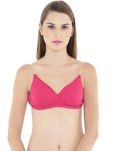 Women's Convertible Straps Lightly Padded & Full Coverage T-Shirt Bra T3029