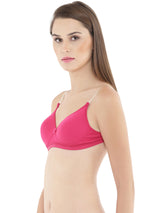 Women's Convertible Straps Lightly Padded & Full Coverage T-Shirt Bra T3029