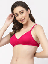 Women's Convertible Straps T-Shirt Bra Non Padded & Non-Wired Medium Coverage T3005