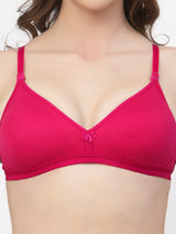 Women's Convertible Straps T-Shirt Bra Non Padded & Non-Wired Medium Coverage T3005