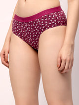 Vibrant Petals: Hipster Briefs Pack of 3 - 8639