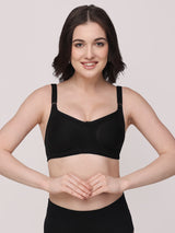 Floret Women's Minimizer Bra | Full Coverage | Non-Padded | Non-Wired | Style T3033