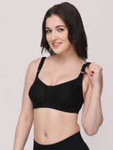 Floret Women's Minimizer Bra | Full Coverage | Non-Padded | Non-Wired | Style T3033